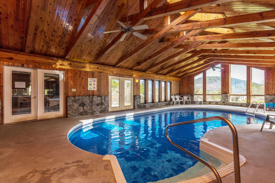 Vacation Rental With Indoor Pool Pennsylvania Lake Naomi Pools
